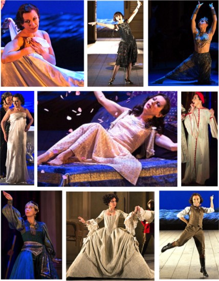 The many costumes of Cleopatra