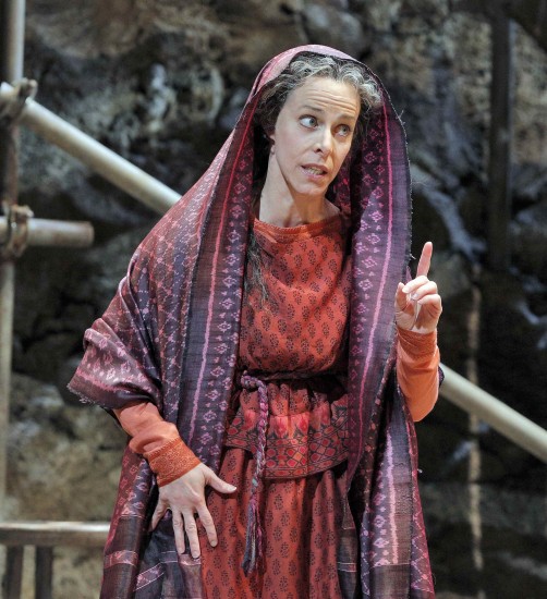 Maria Kanyova as Yeshuaâ€™s mother, Miriam